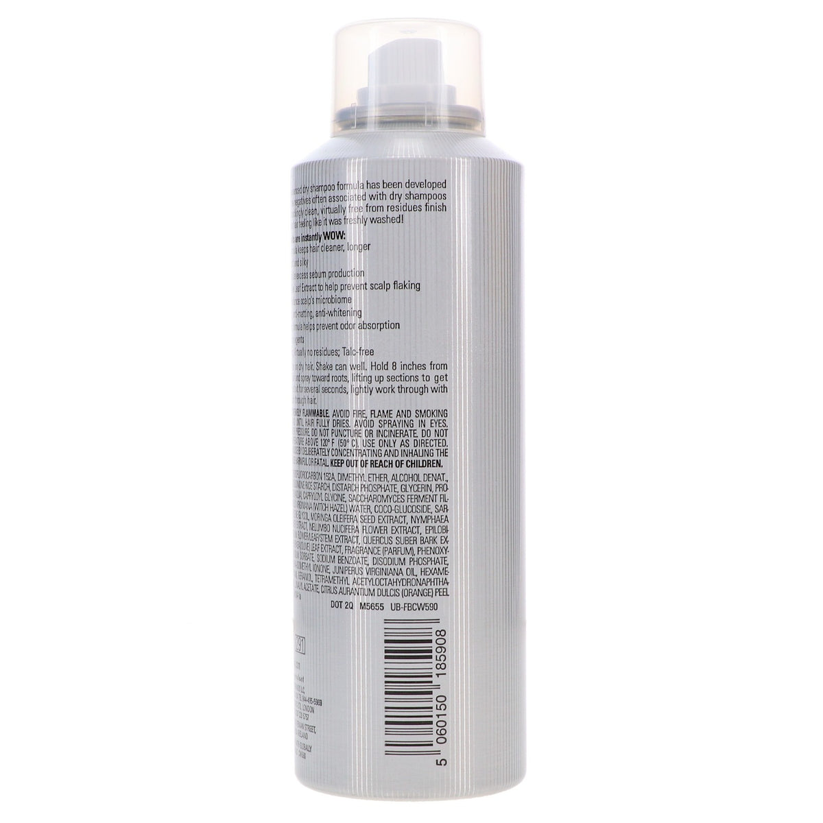 Dry Shampoo for Hair - Translucent Weightless Refresh Spray 5 oz