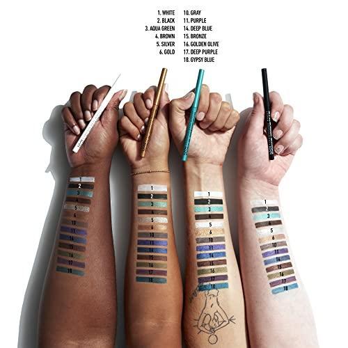 Mechanical Eyeliner Pencil Deep Purple - Smudge Proof, Long-Lasting Makeup