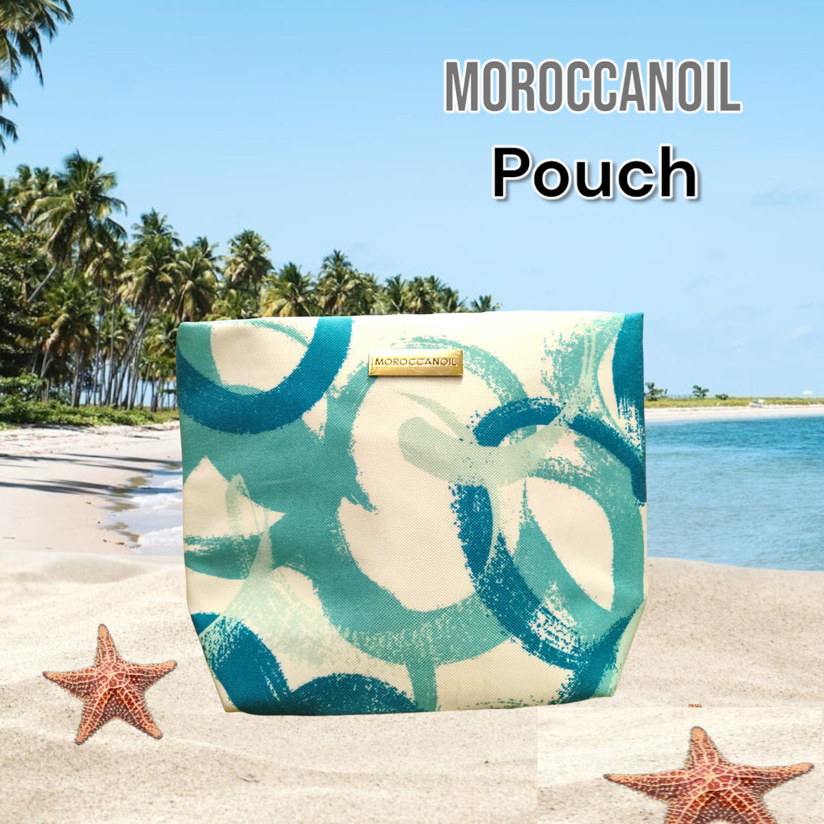 Moroccanoil Beaute Makeup Bag Pouch Cosmetic Organizer Travel Case - Lot of 3