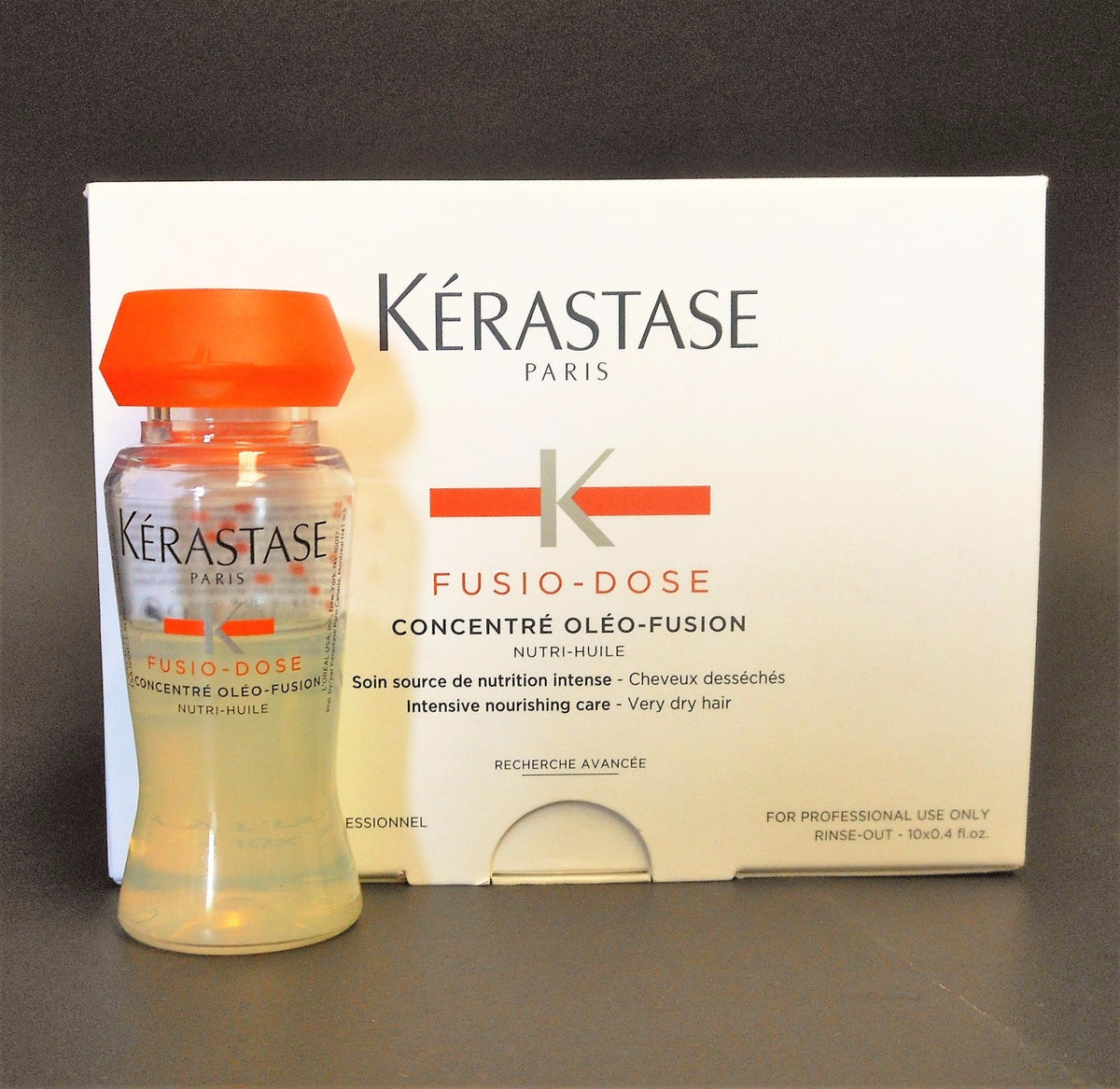 Kerastase Fusio Dose Oleo-Fusion Nourishing Hair Vials - 10x12ml, For Very Dry Hair