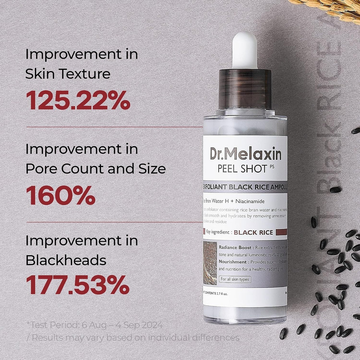 Hydrating Skin Peel Ampoule for Bright, Smooth Complexion - 2.7oz
