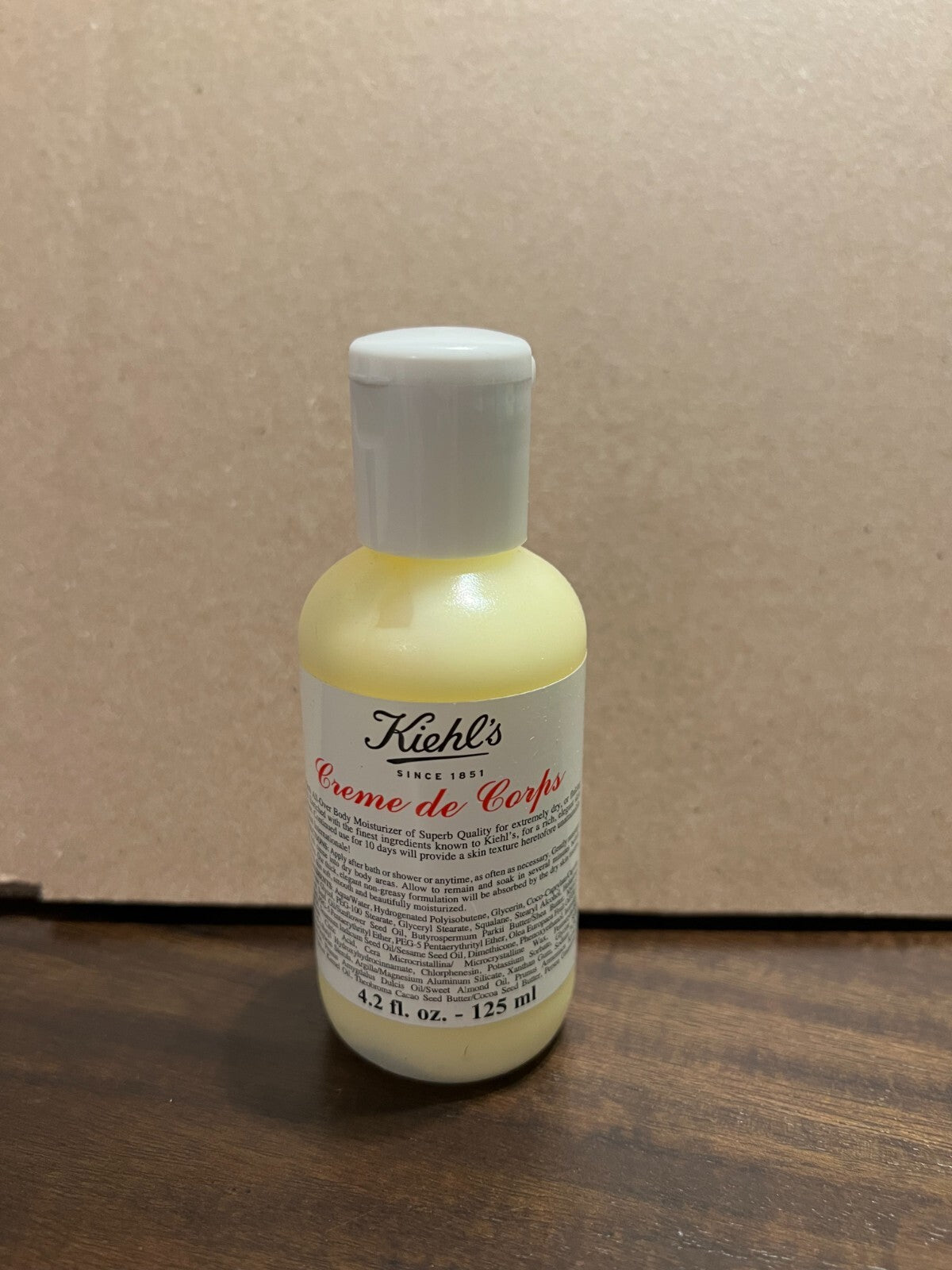 Kiehl's Crème de Corps Body Lotion 4.2 oz