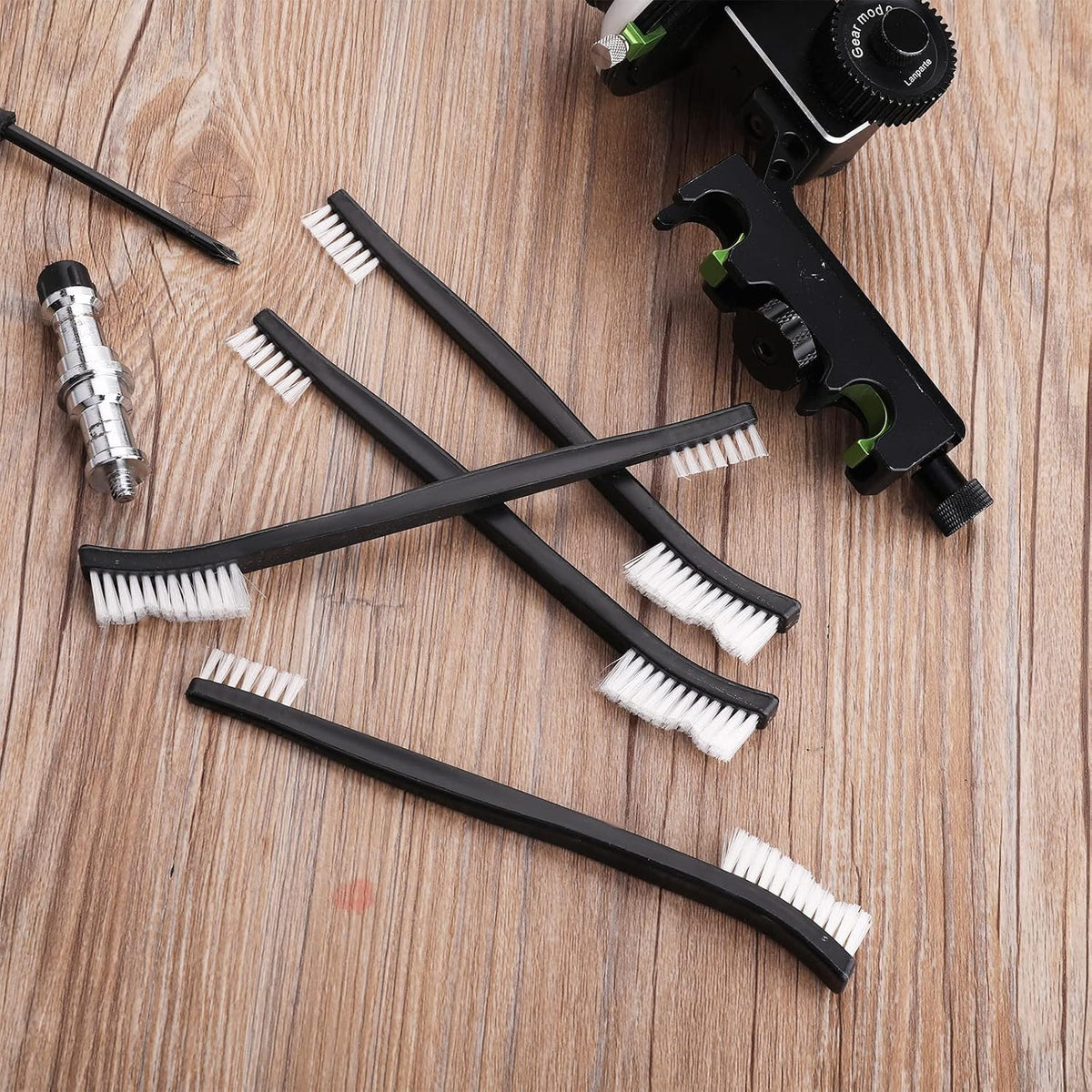 Double-Ended Nylon Cleaning Brushes Set of 9 for Small Objects and Tight Spaces