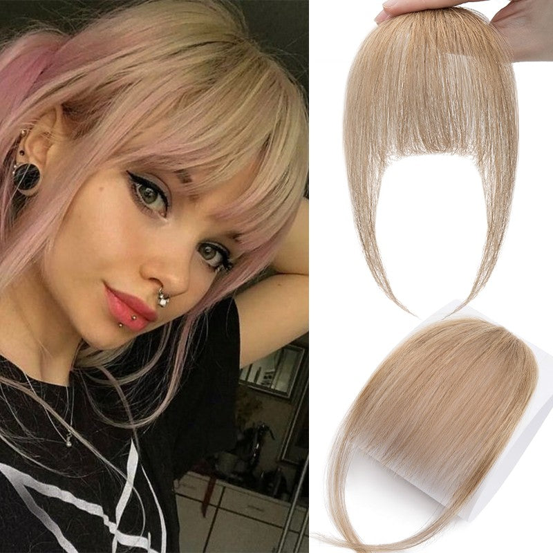 Clip-In Hair Bangs Extensions for 100% Remy Human Hair - Thick & Thin Styles