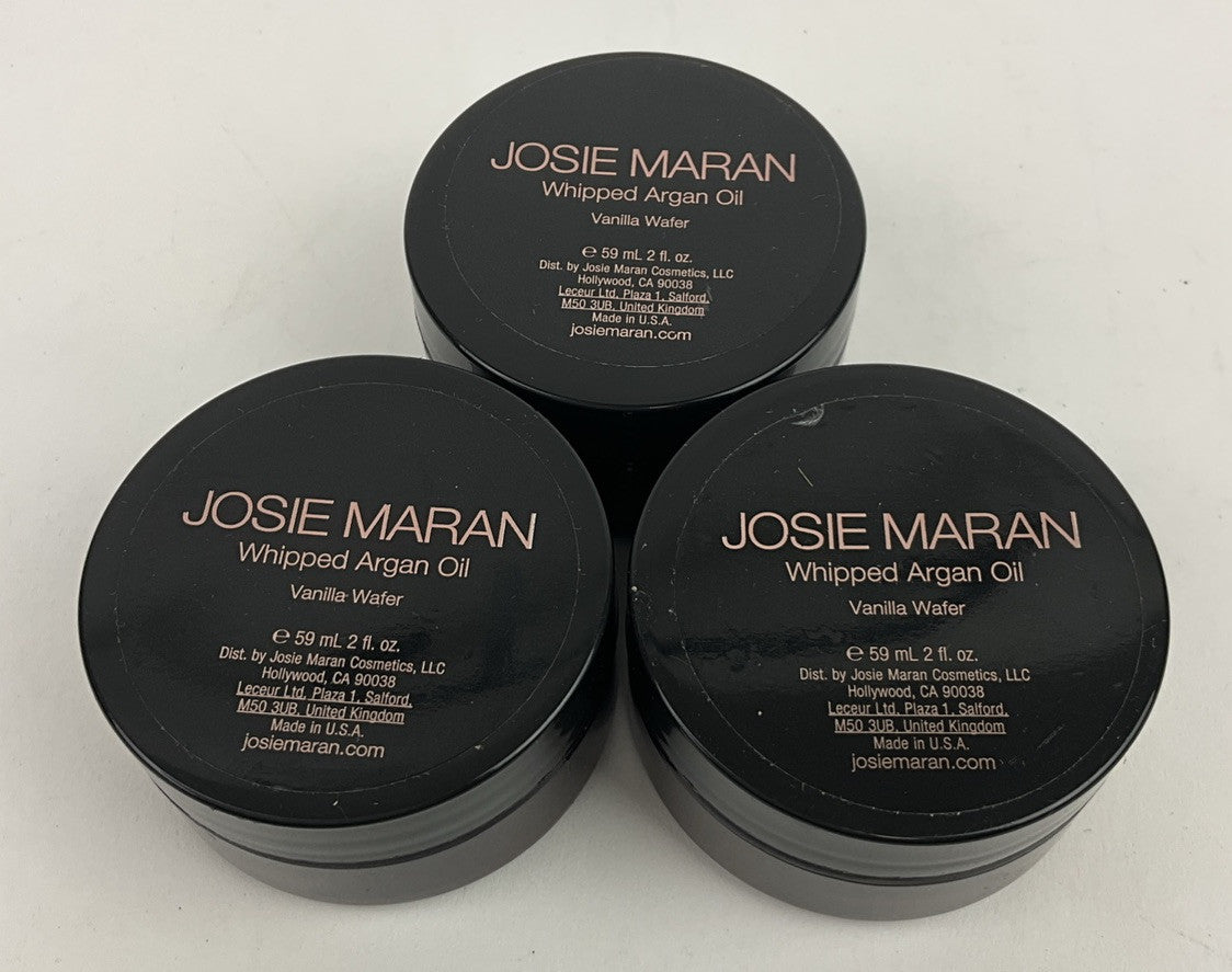 Whipped Argan Oil Body Moisturizer - Vanilla Wafer 3 Pack, 2 Fl Oz