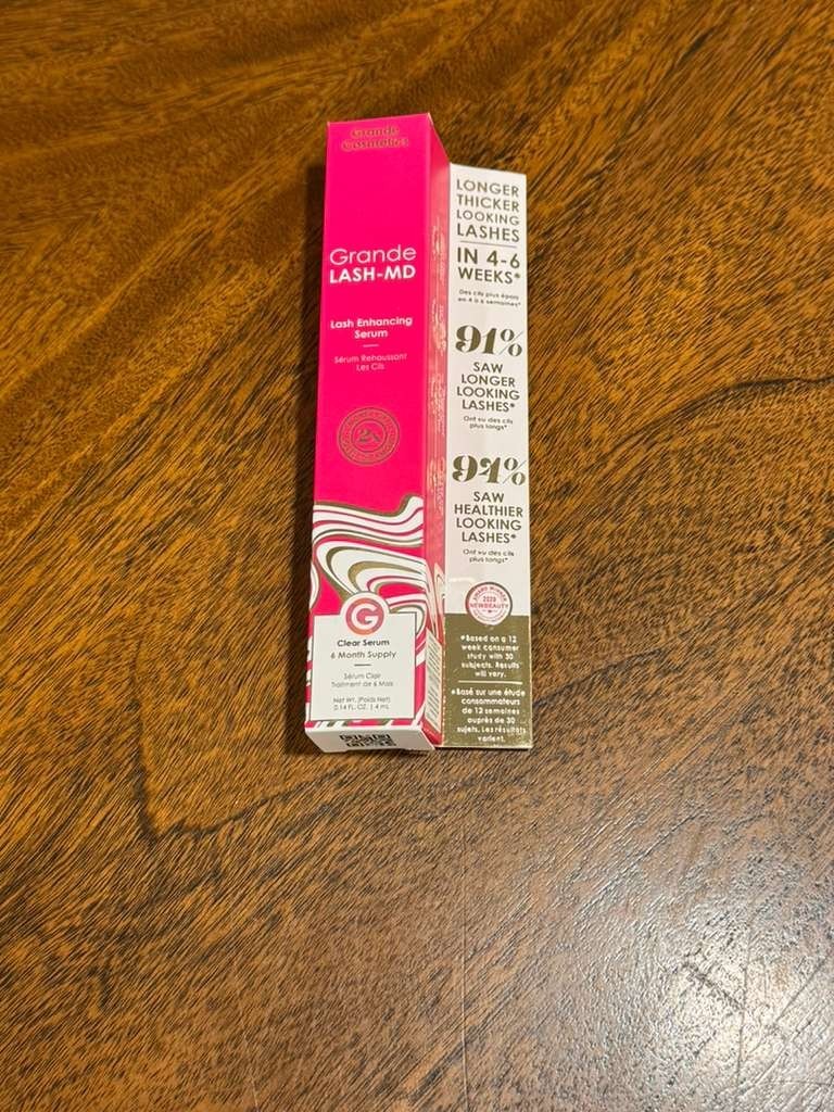Grande Lash-MD Lash Enhancing Serum 4ML - 6 Month Supply, Eyelash Growth Serum