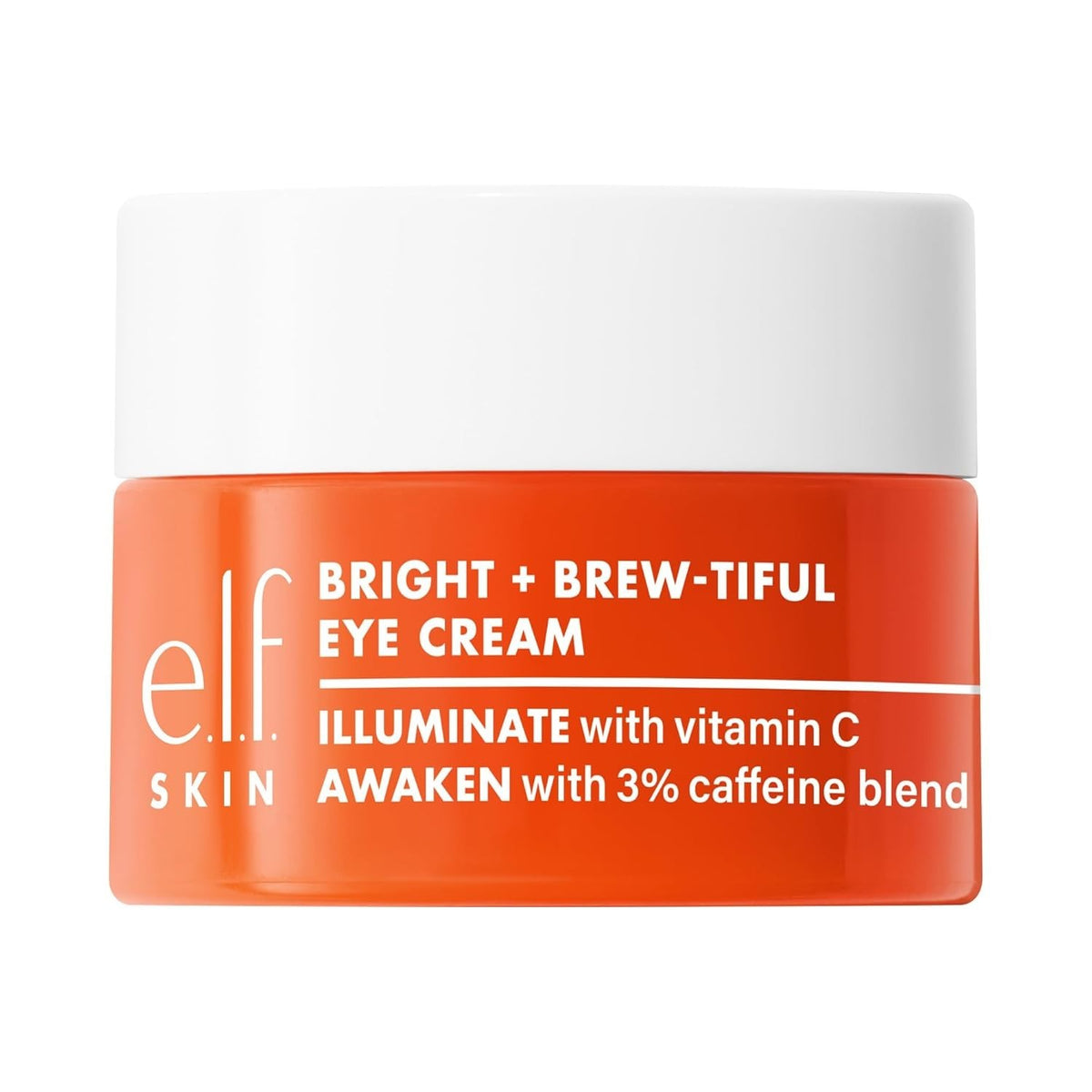 Brightening Eye Cream with Vitamin C & Depuffing Ingredients - Hydrating & Cruelty-Free