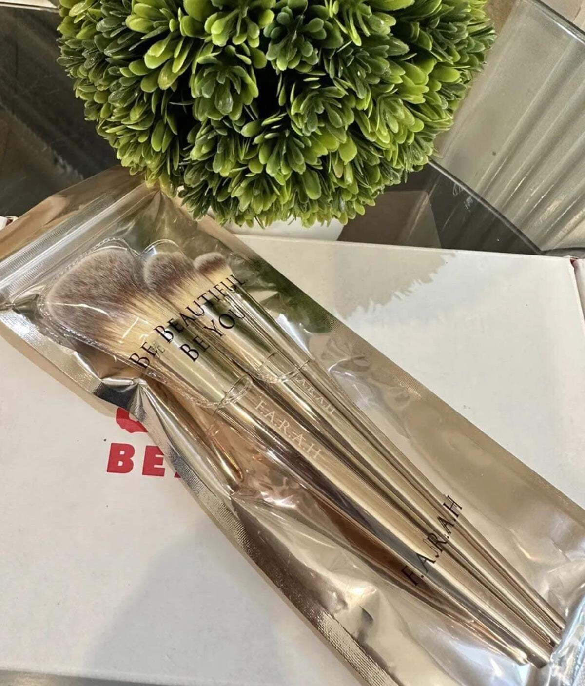 Pro Face Brush Trio Set - Skin Care & Makeup Brushes for Face
