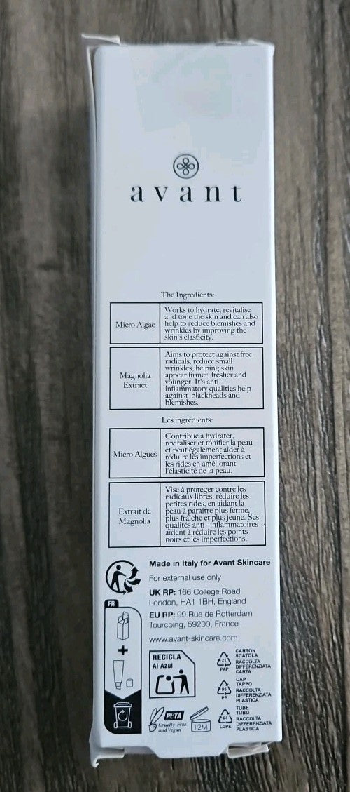 Avant Micro-Algae Eye Serum - Antioxidant Age Restoration, 15ml