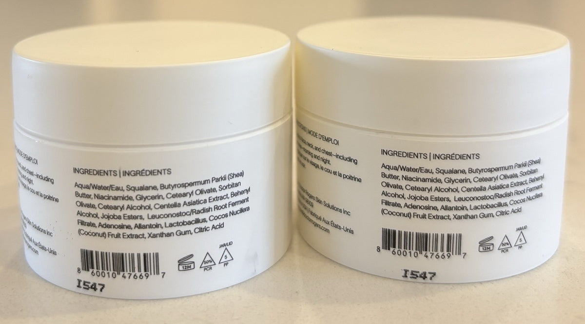 Face Cream Hydration & Anti-Aging Moisturizer Duo - 2x 0.5oz