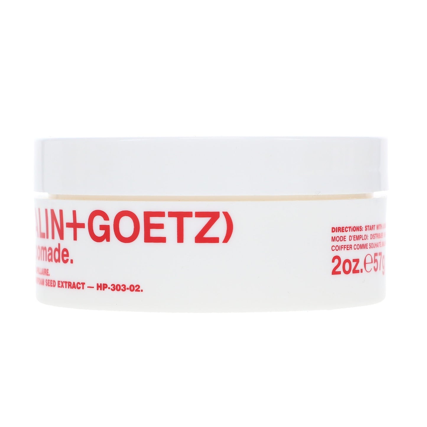 Men's Hair Pomade 2 oz - Strong Hold Styling Product for All Hair Types