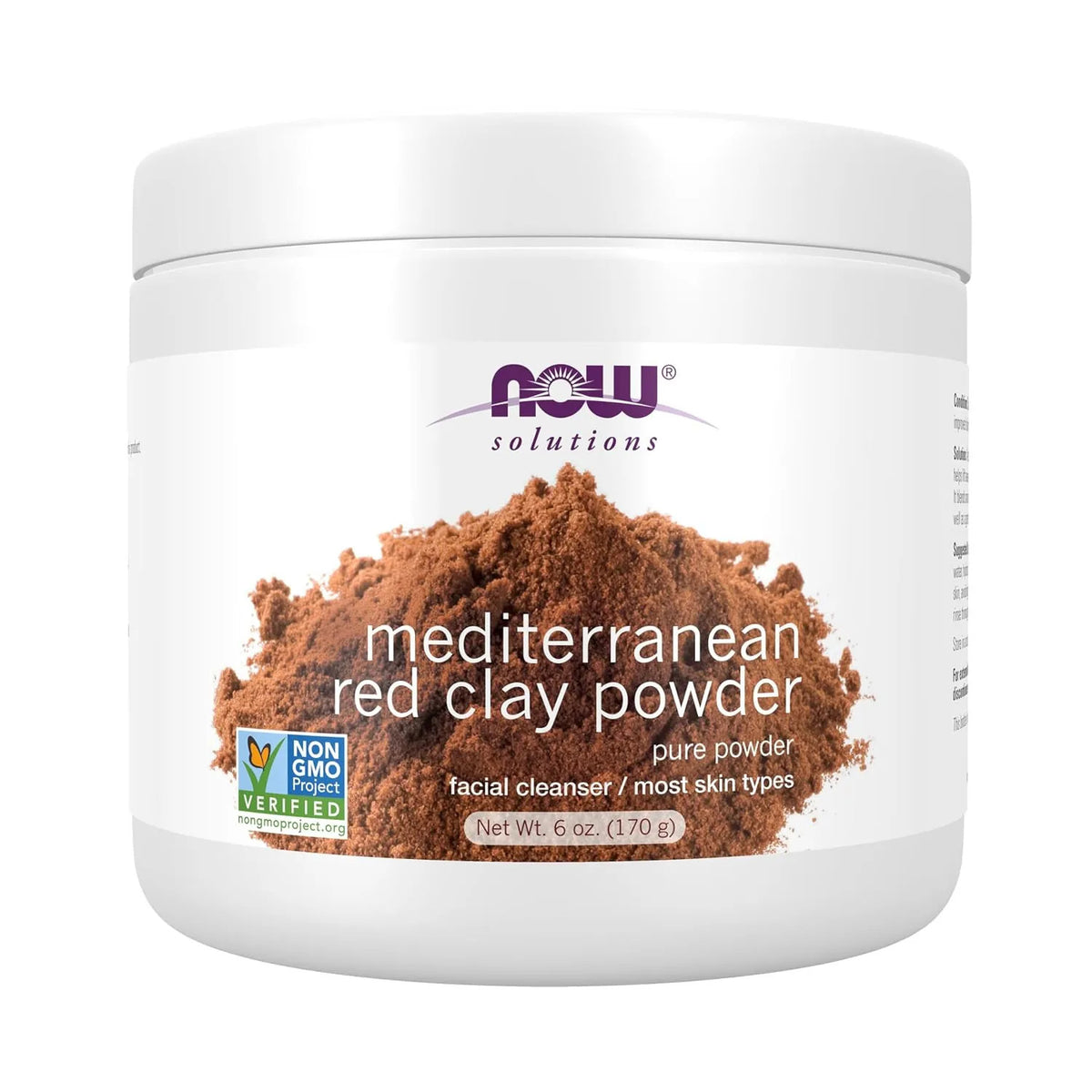 Red Clay Face Mask for Sensitive Skin - Natural Detox & Pore Cleanser, 6 oz