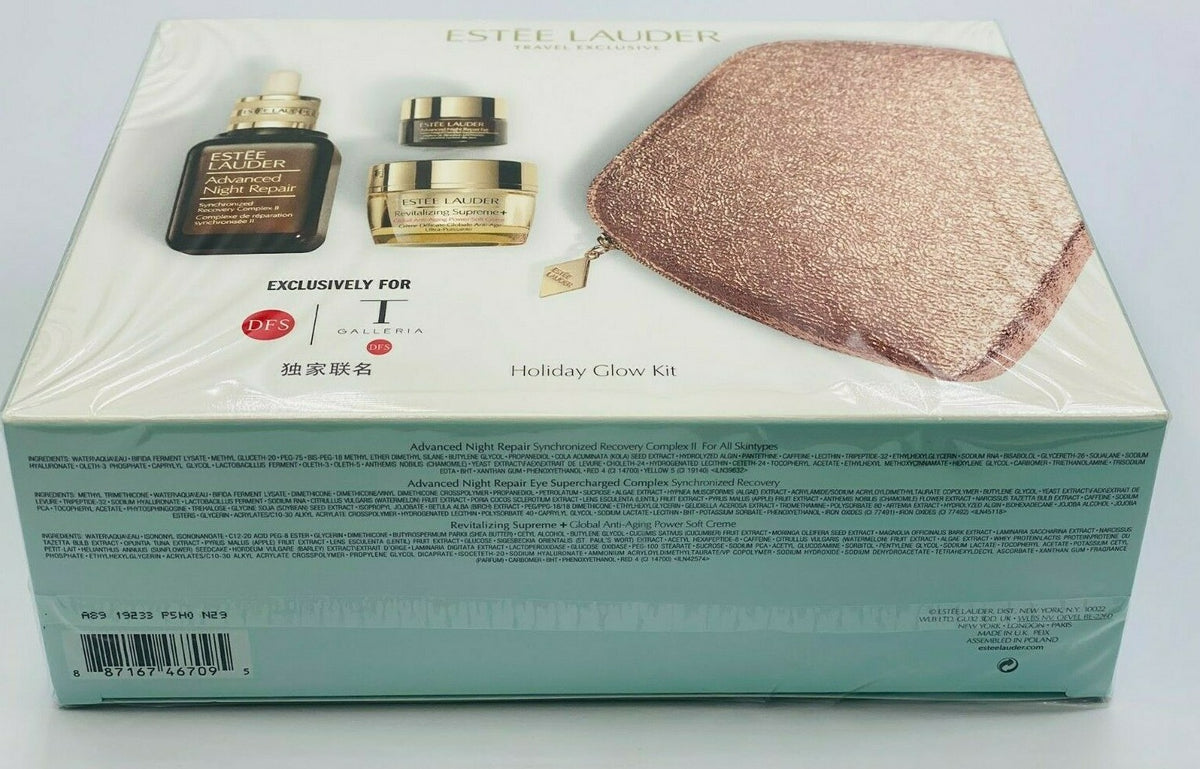 Estee Lauder Holiday Glow Skincare Gift Set with Night Repair & Revitalizing