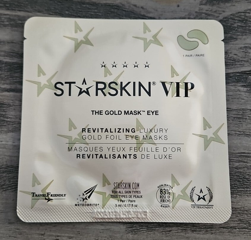 Gold Eye Mask Set - 2 Pairs VIP Collagen Eye Treatment Masks
