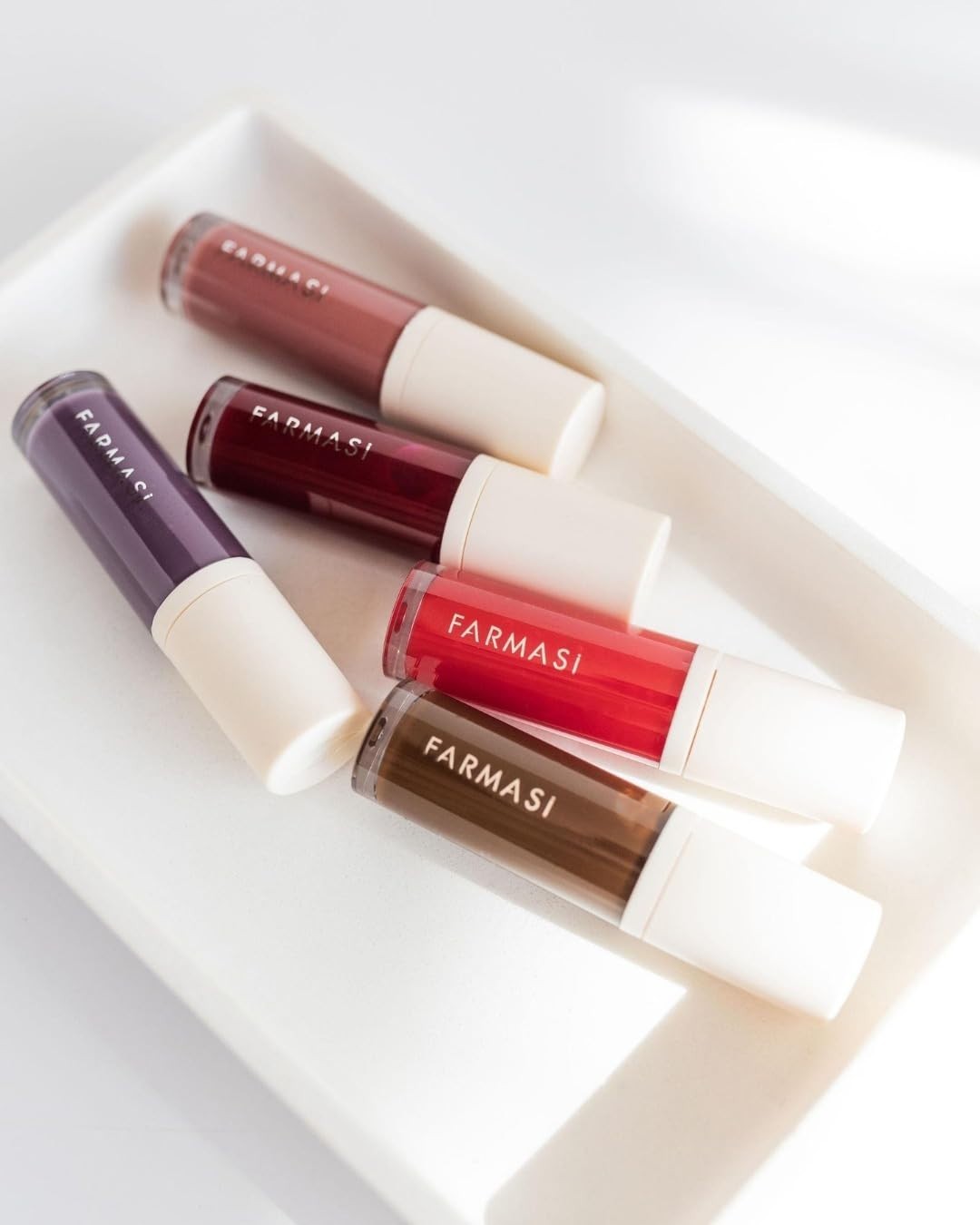 Farmasi Tinted Lip Plumper 00 Glass - Fuller Lip Gloss & Volume