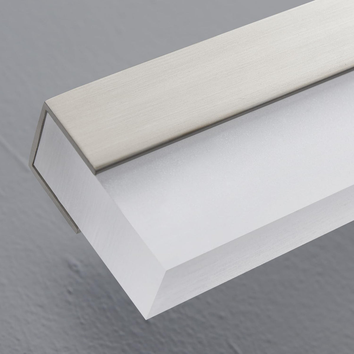 32 Inch Dimmable Bathroom Vanity Light Fixture in Brushed Nickel
