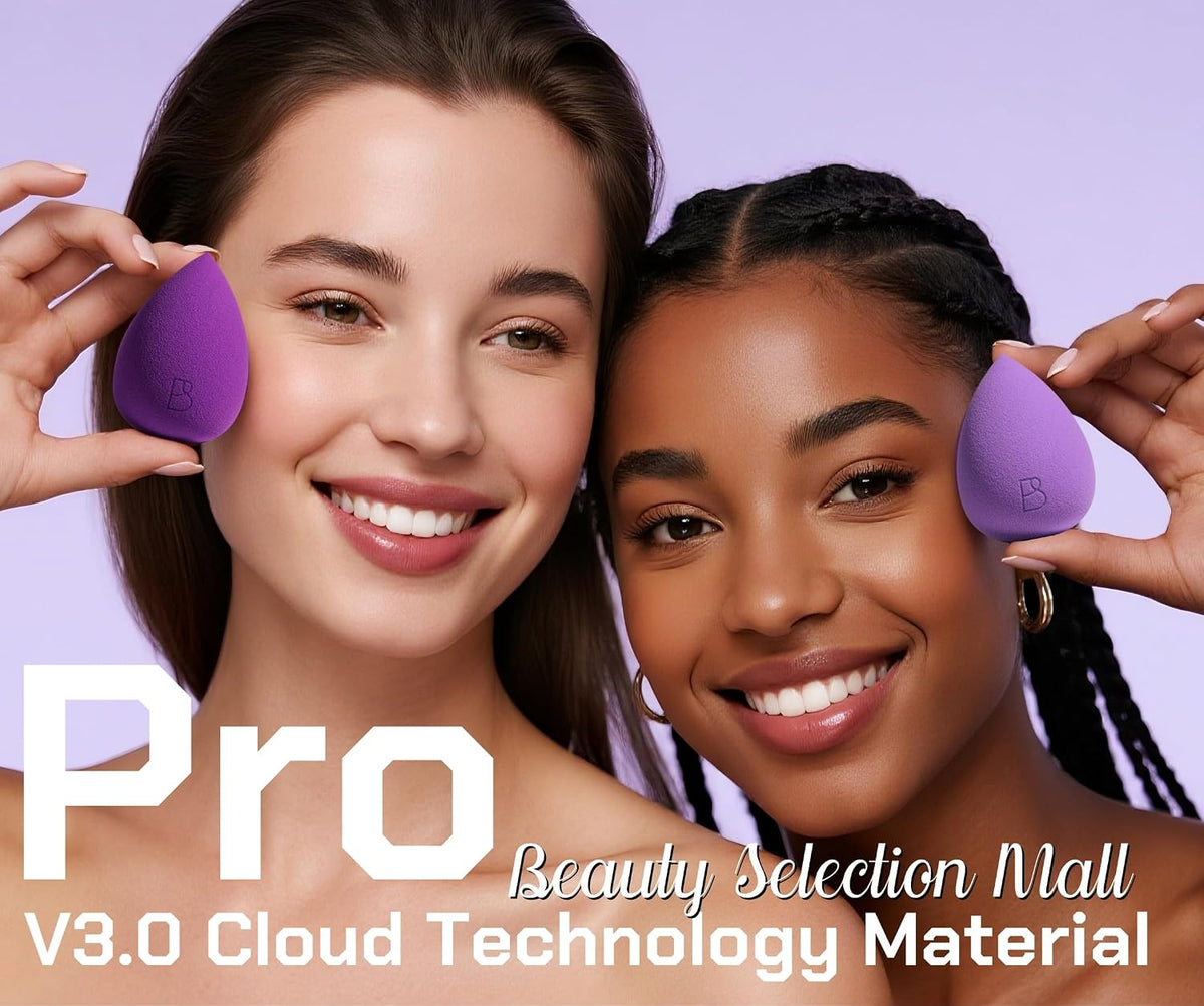 Makeup Sponge Set 6 Pcs for Foundation Powder and Blush Application