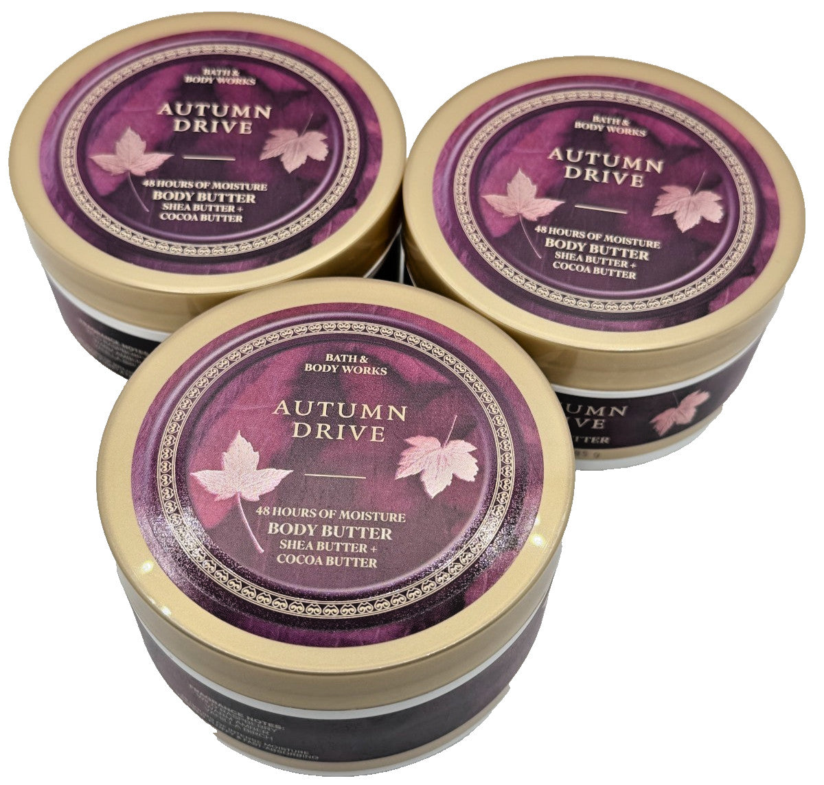 Autumn Drive Body Butter 6.5 oz Jar – Set of 3