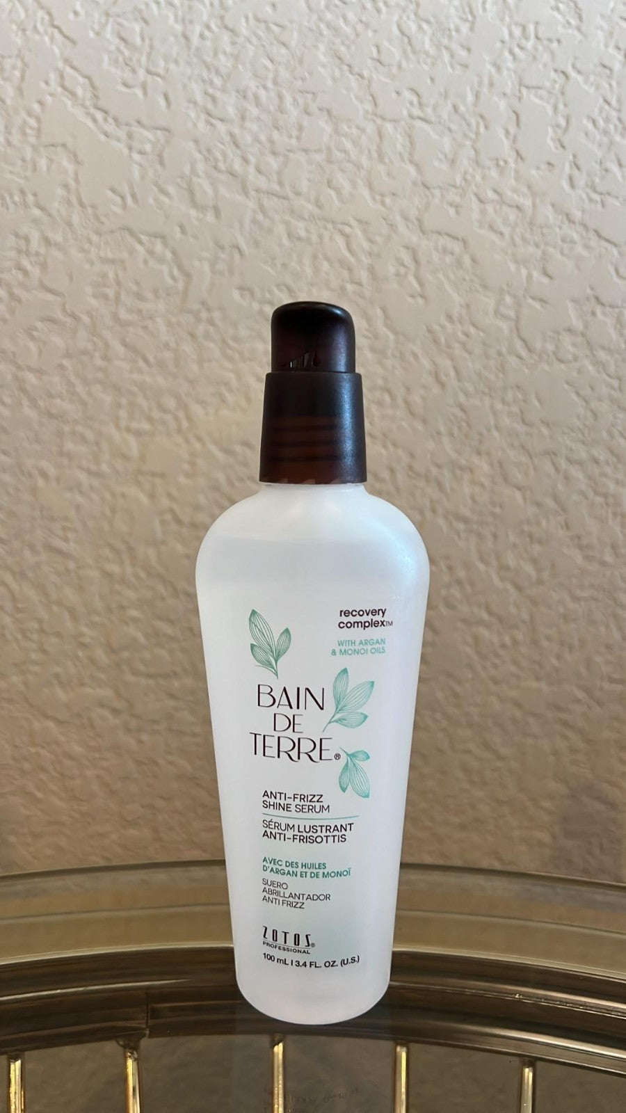 Keratin Hair Serum with Argan Oil - Anti-Frizz & Shine Treatment 3.4oz