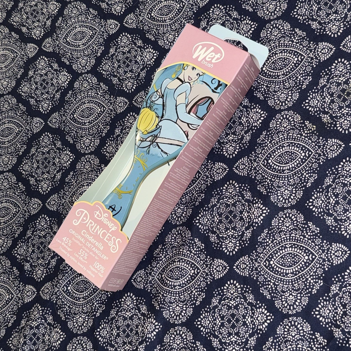 Disney Princess Wet Brush Set - Ariel, Belle, Jasmine, Cinderella, Tiana, Moana, Frozen