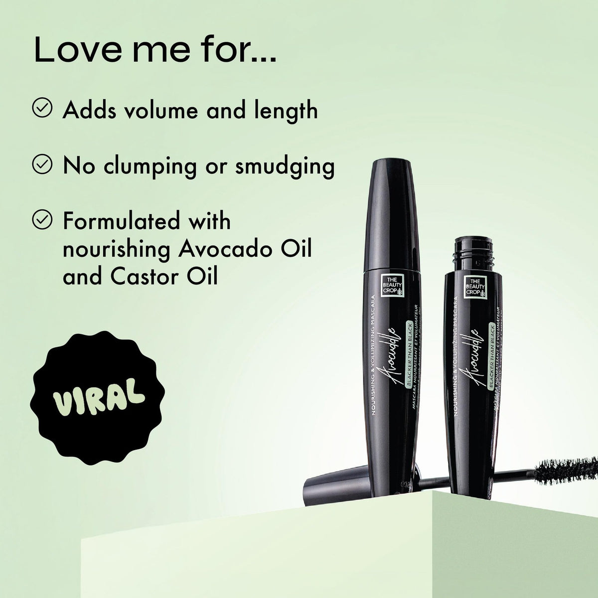 Volumizing Waterproof Mascara with Nourishing Oils - 12ml