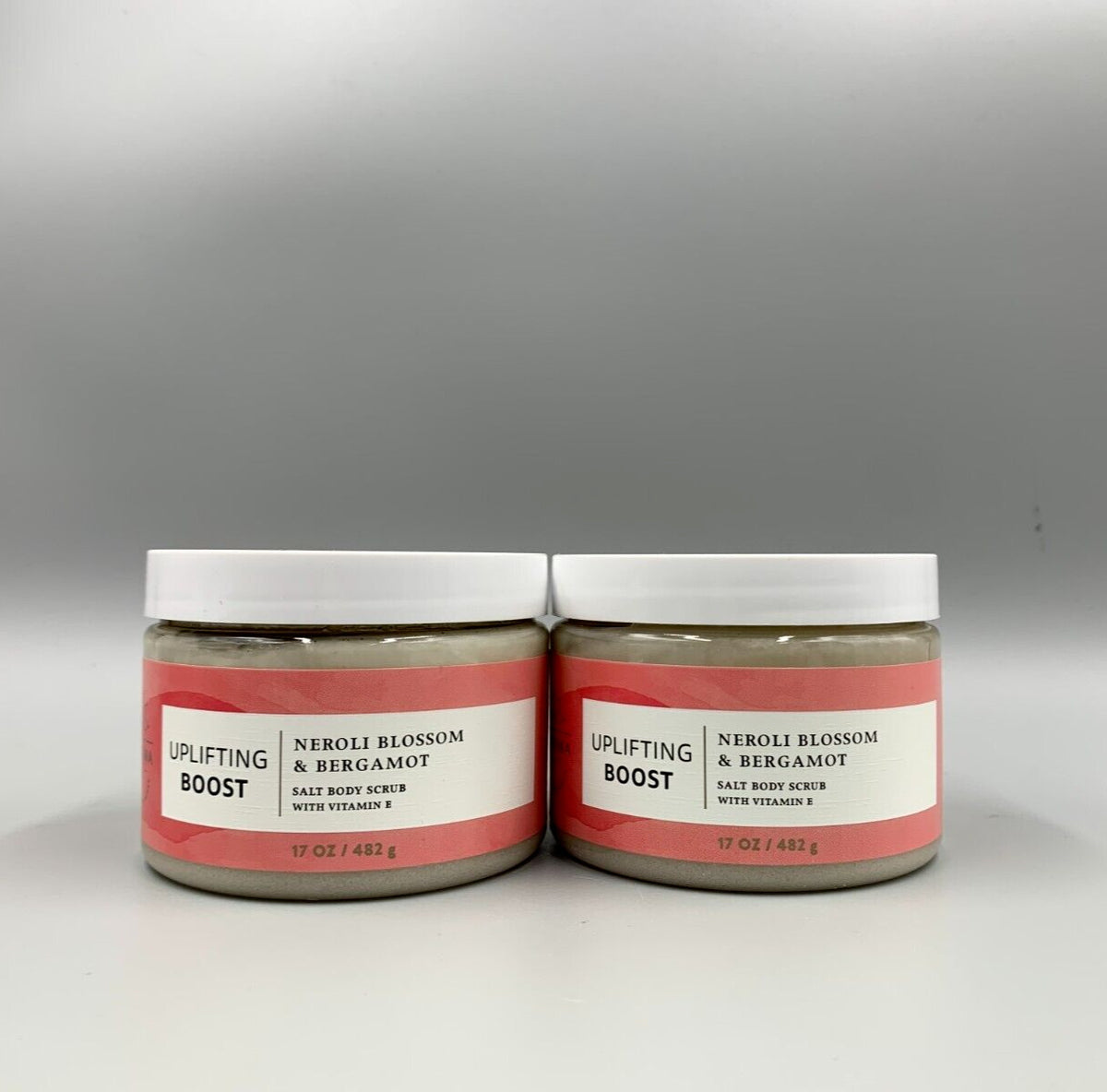 Bath & Body Works Neroli Blossom Bergamot Salt Scrub 17 Oz S/2 #911E4