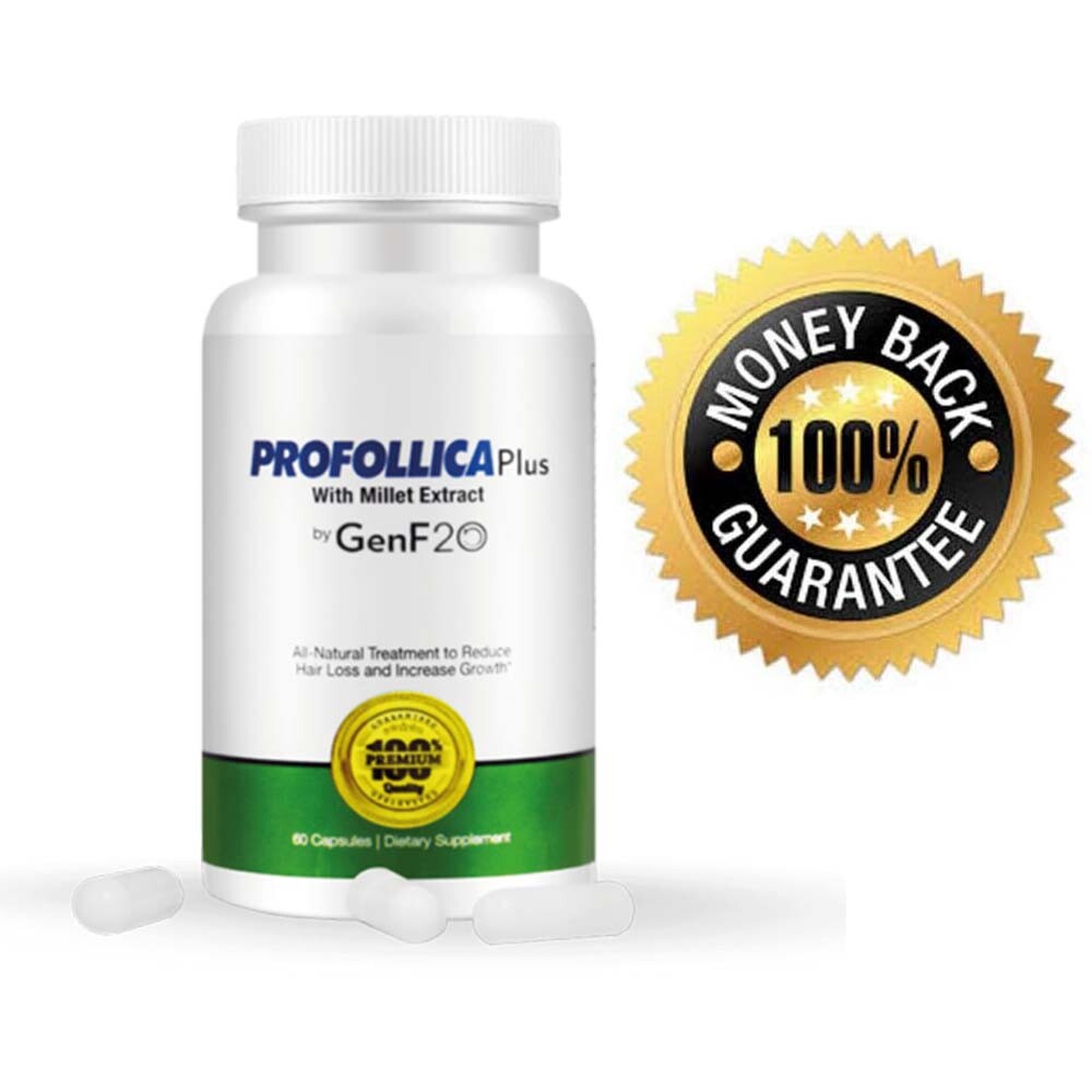 PROFOLLICA DHT Blocker Hair Loss Balding Regrowth Capsules GenF20 Men