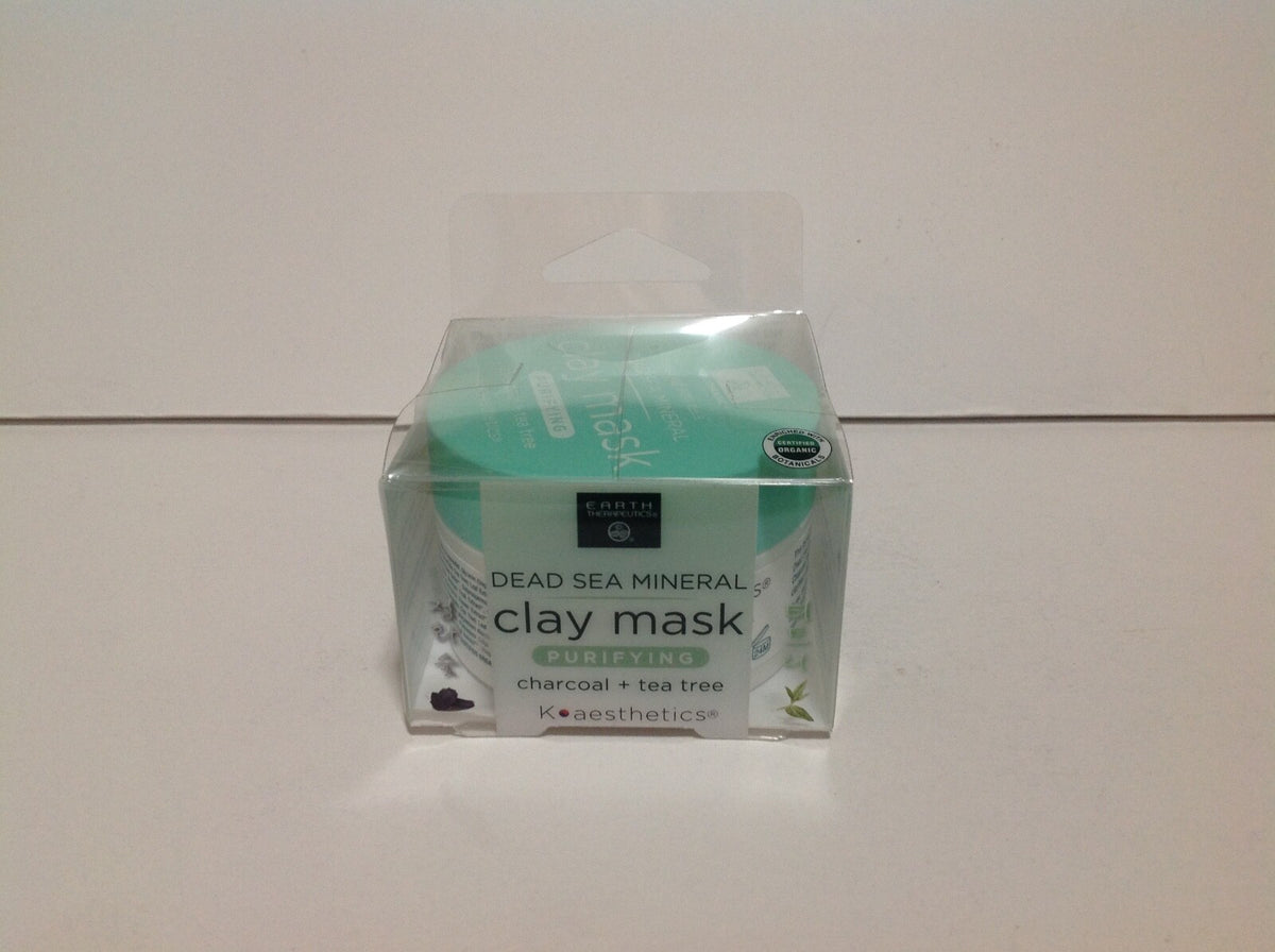 Dead Sea Mineral Clay Mask - Charcoal & Tea Tree