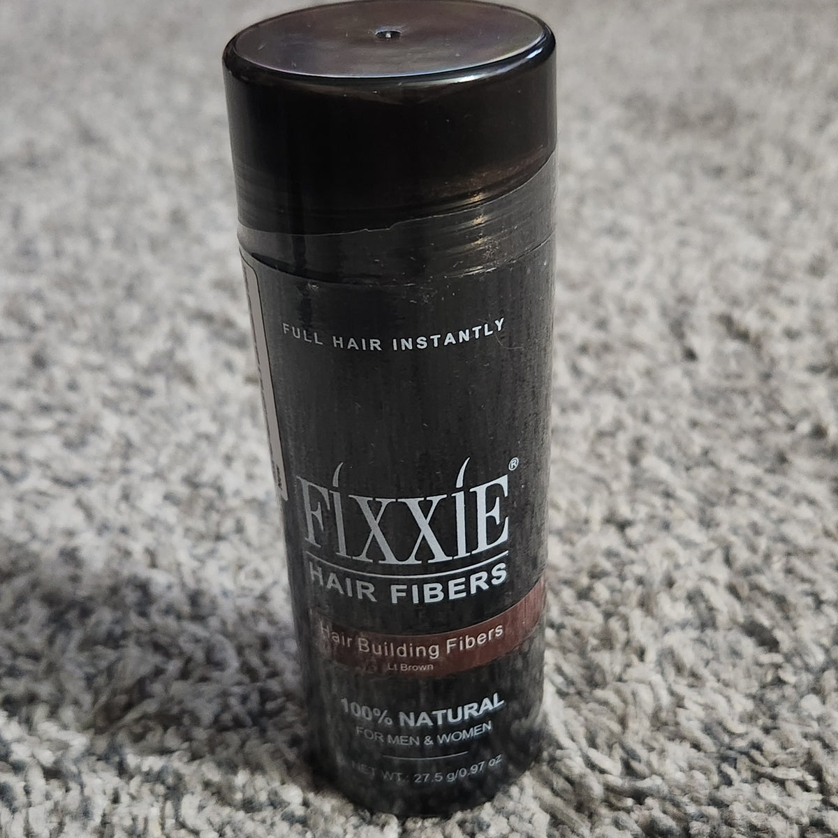 Fixxie Hair Fibers Light Brown 100% Natural For Men Or Woman