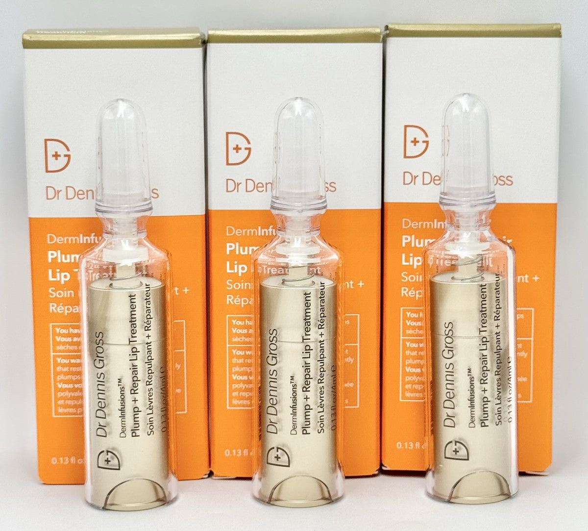 Lip Treatment Set - Plump & Repair Lip Balm 0.13 fl. oz. 3 Pack
