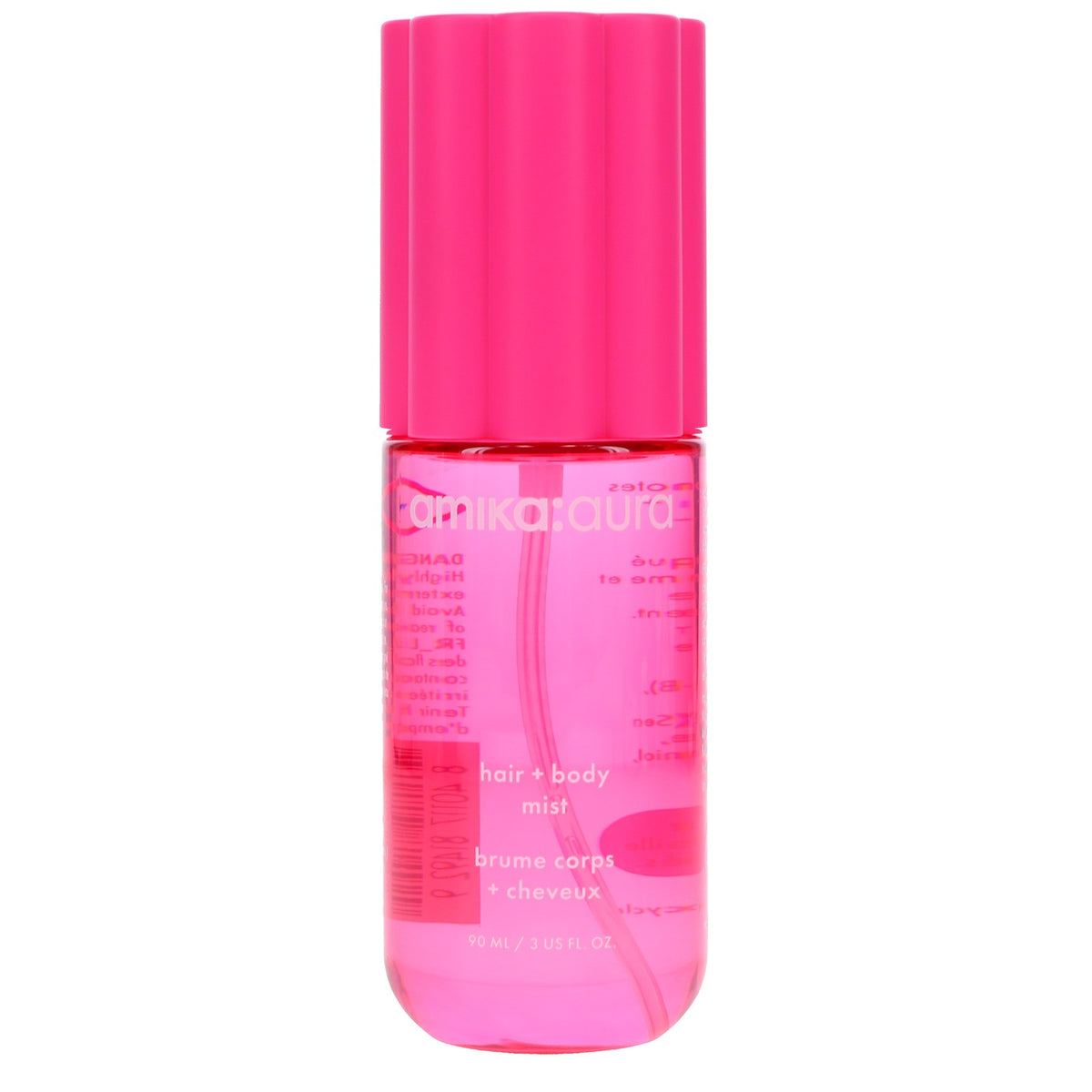 Amika Aura Hair and Body Mist 3 oz Twin Pack - Refreshing Fragrance for Hair & Skin