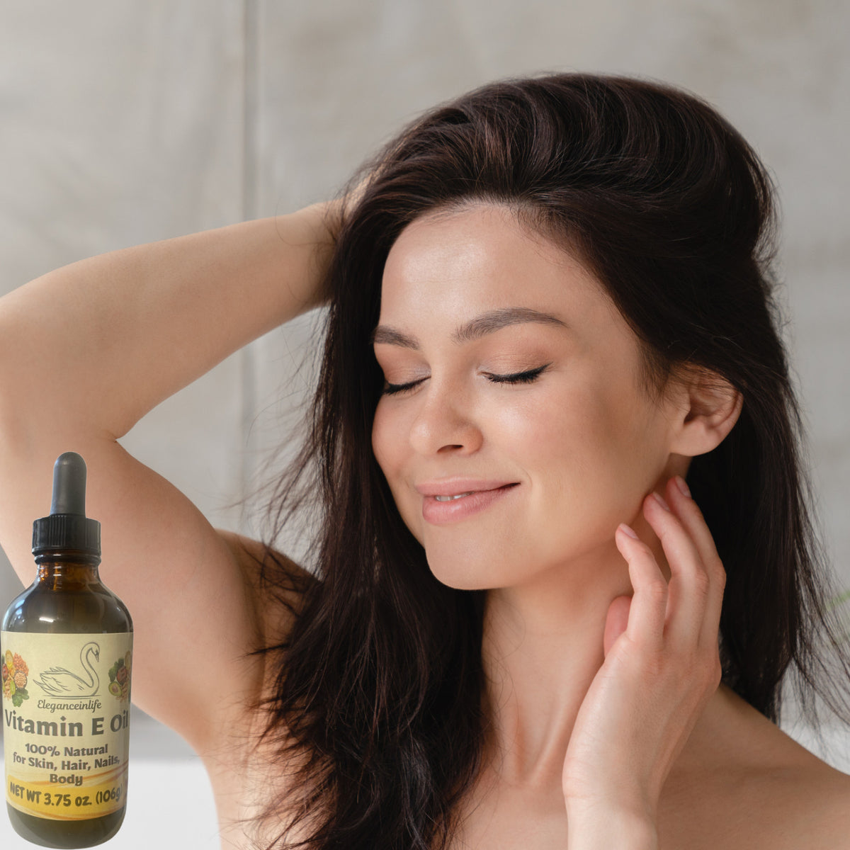Vitamin E Oil 3.75 oz – Natural Multi-Use for Skin, Hair & Nails