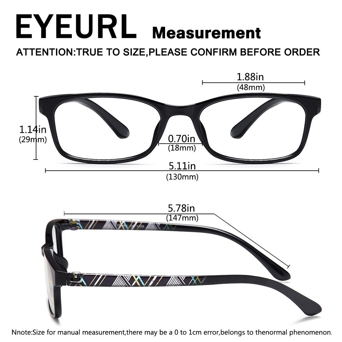 Blue Light Blocking Reading Glasses 2 Pack for Men Women - Stylish Comfort