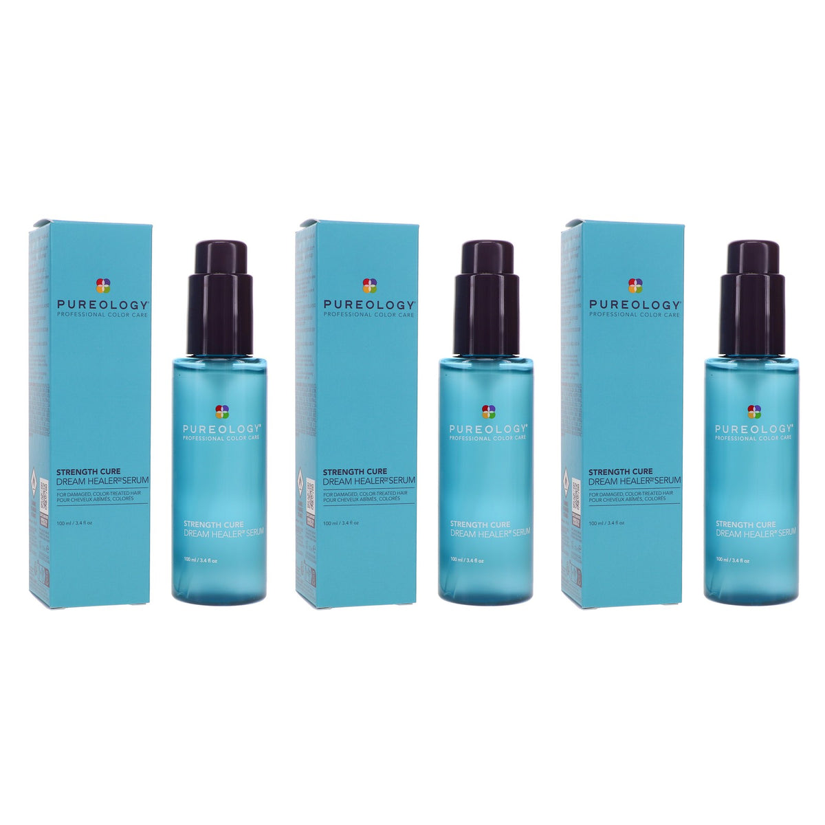 Pureology Strength Cure Dream Healer Serum 3.4 oz – 3 Pack