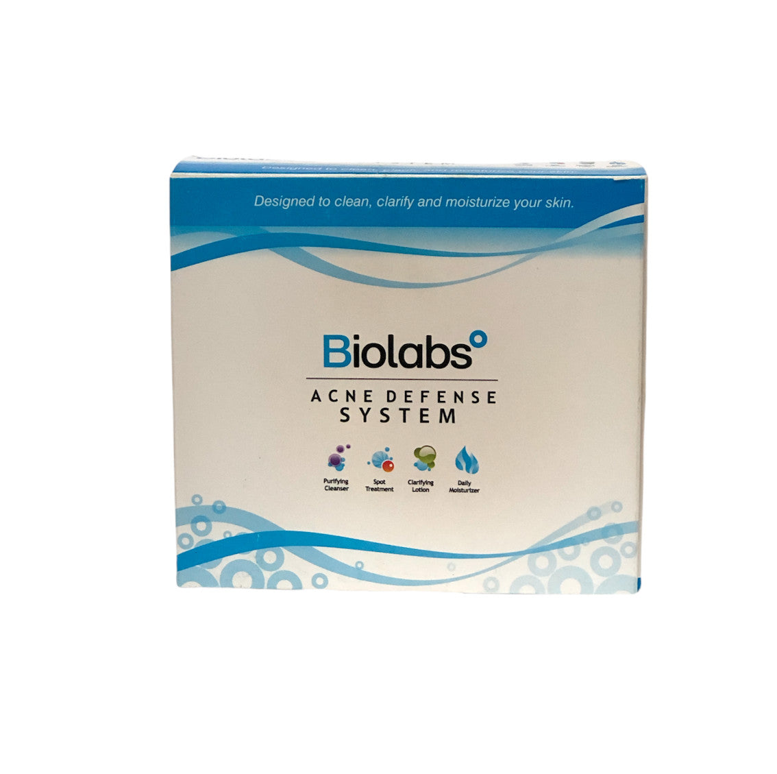 Biolabs Acne Treatment System Set - 4-Piece Clear Skin Care Kit