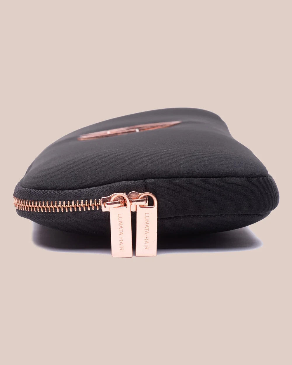 Heat-Resistant Hot Tool Travel Case for Curling Irons & Flat Irons - Black