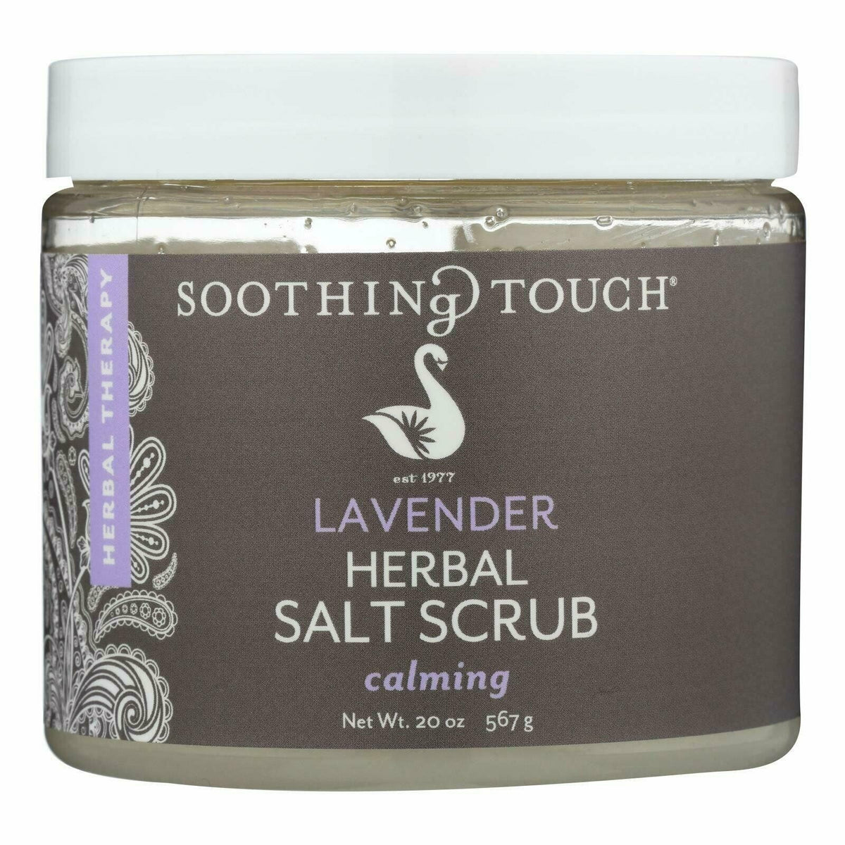 Soothing Touch Herbal Therapy Exfoliating Salt Scrub Calming Lavender
