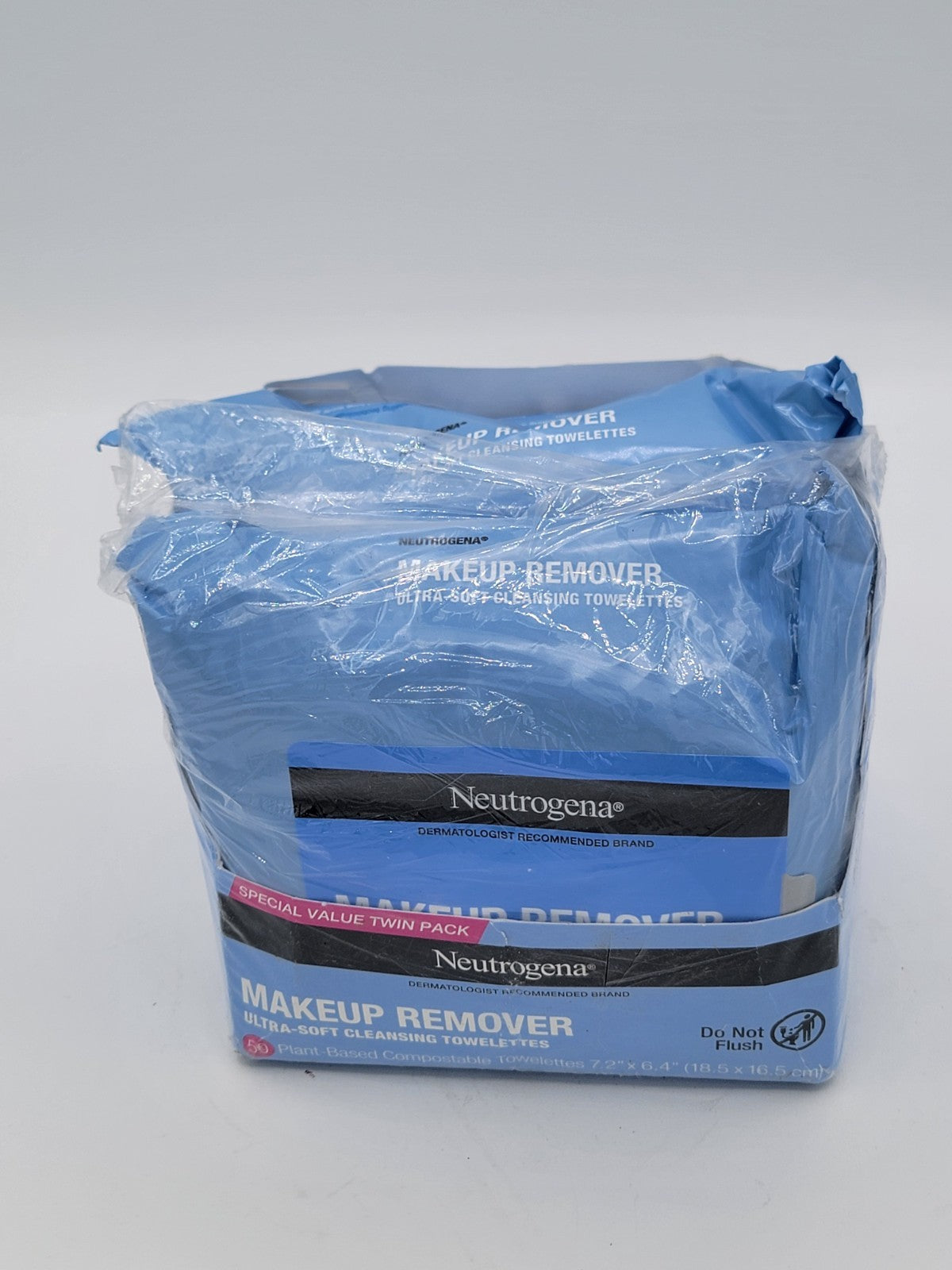 Neutrogena Ultra-Soft Facial Cleansing Wipes Twin Pack - 50 Count