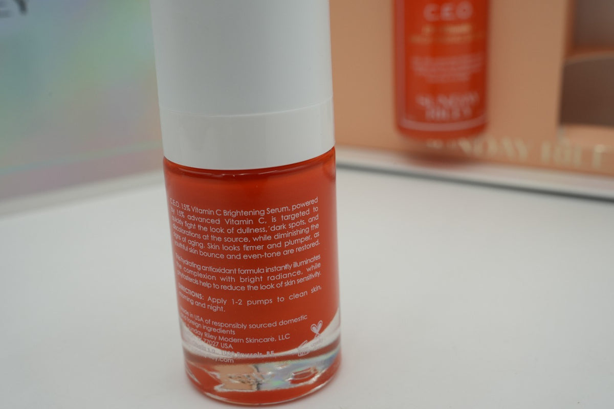 Brightening Vitamin C Serum Set with Travel & Home Sizes - Rejuvenate Skin