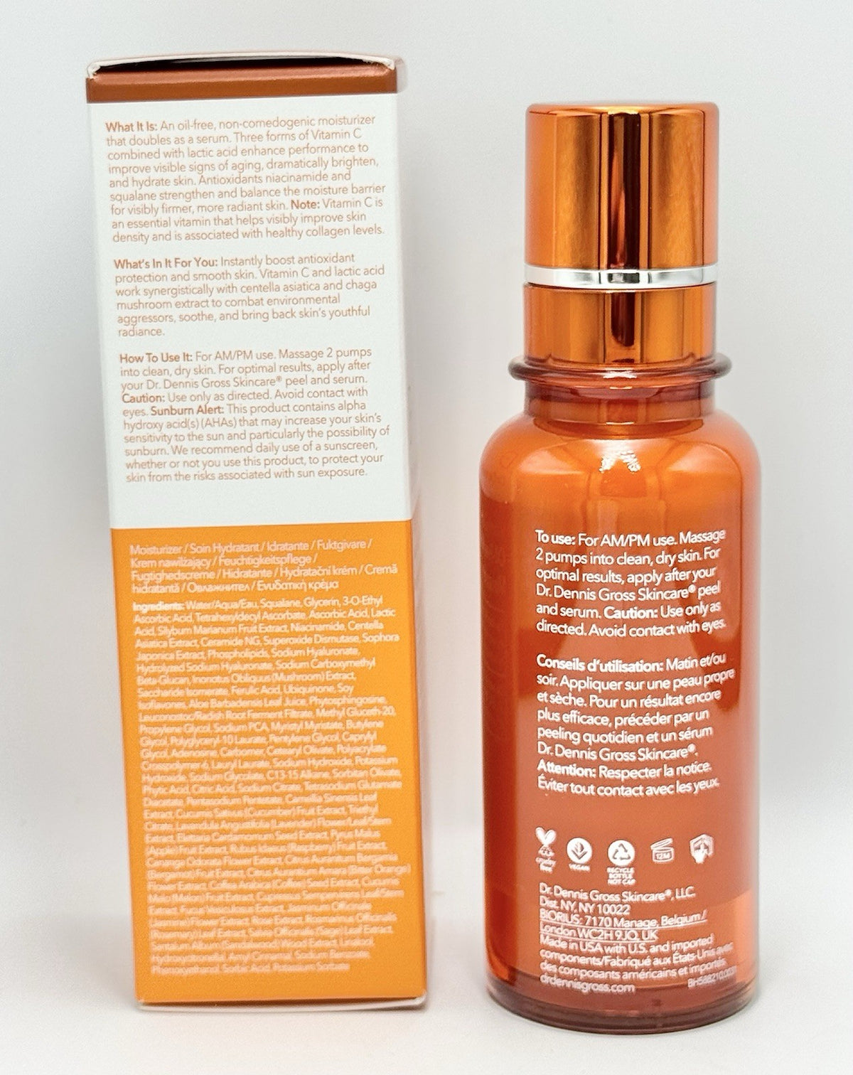 Oil-Free Vitamin C Lactic Moisturizer - Radiant Skin, 1.7 fl oz