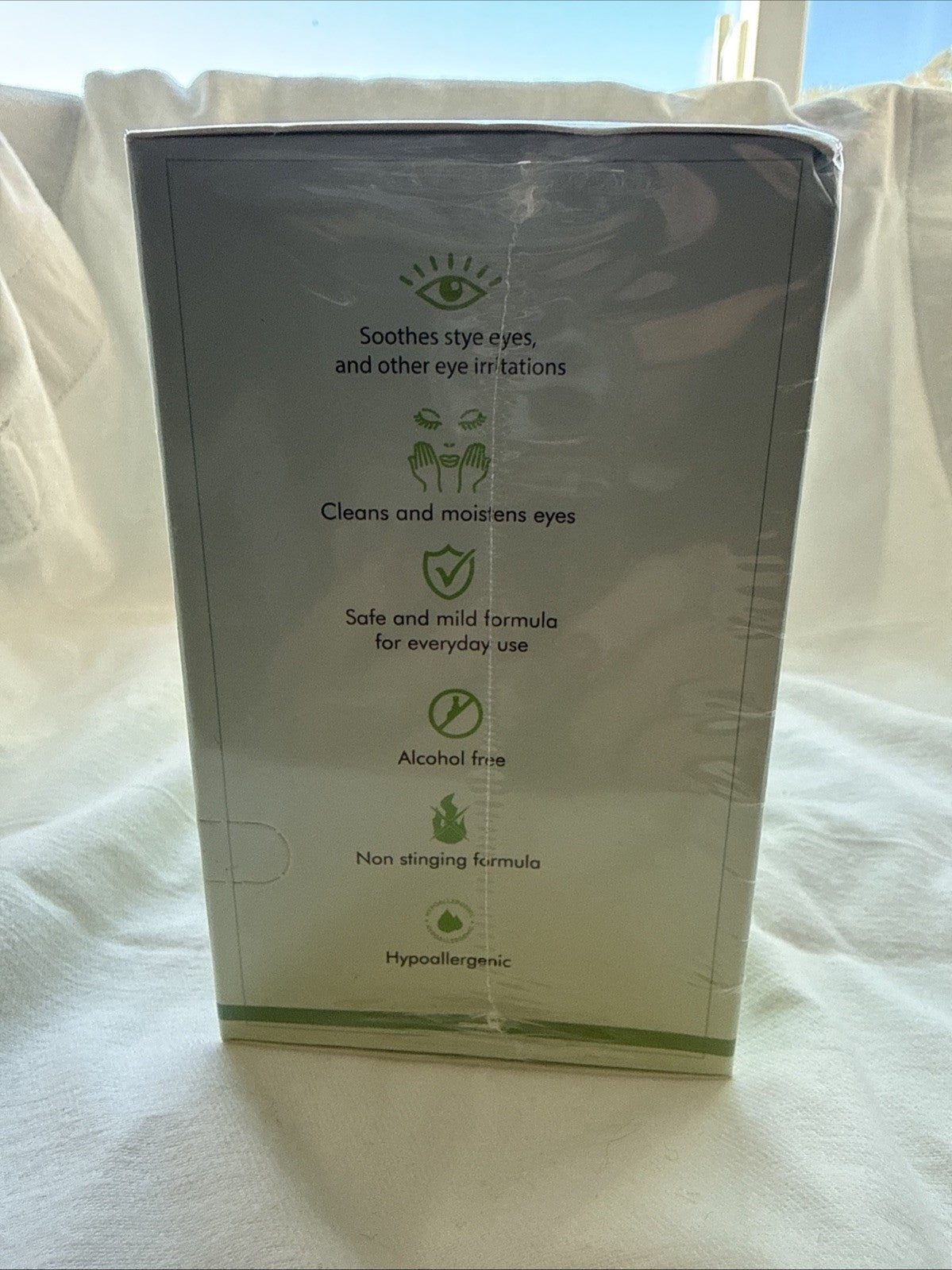 Tea Tree Eyelid Cleansing Wipes - 60 Count, Eye & Lash Hygiene