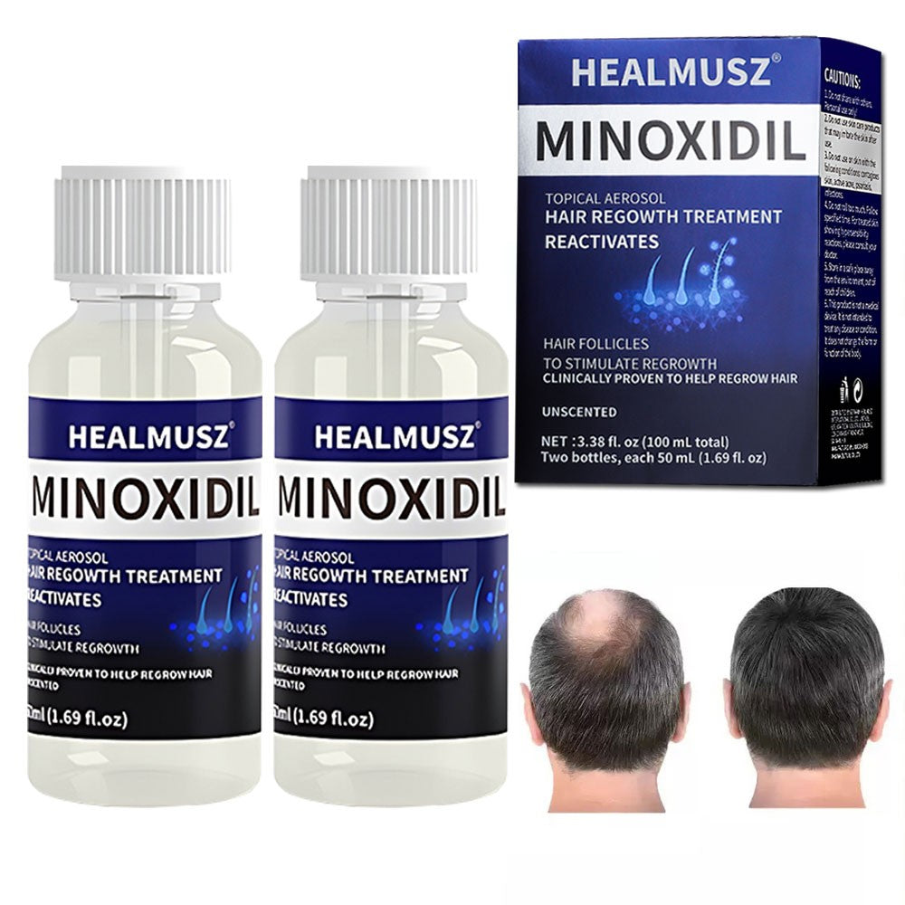 Minoxidil 5% Hair Regrowth Treatment for Men - 2 Pack (100ml)