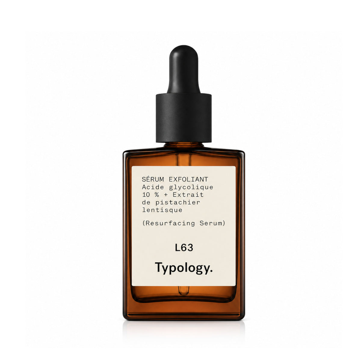 Typology L63 Resurfacing Serum Exfoliant Glycolic Acid 0.52 OZ | 15 G