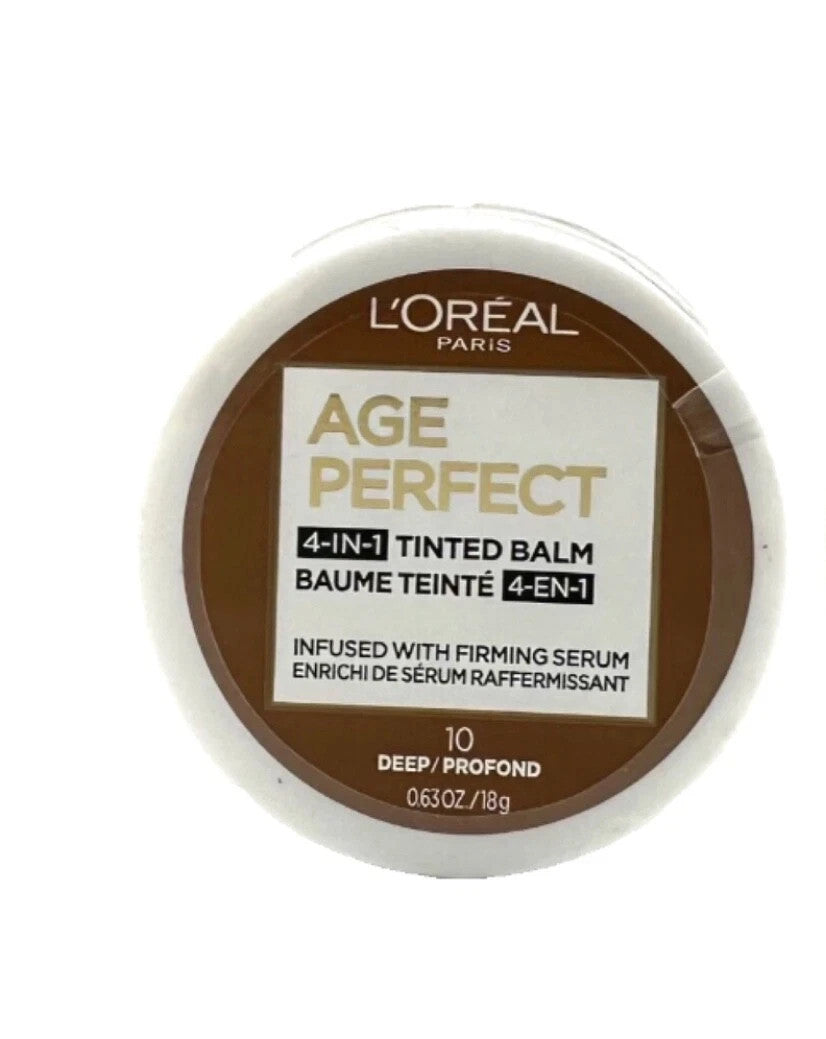 L'Oreal Age Perfect 4-in-1 Tinted Balm for All Shades - Hydrating Skin Care