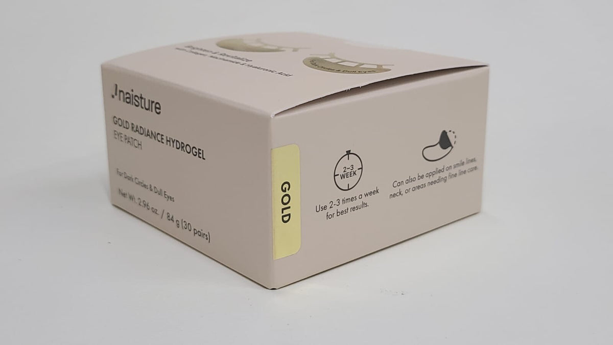 Naisture Gold Radiance Hydrogel Eye Patch for Dark Circles