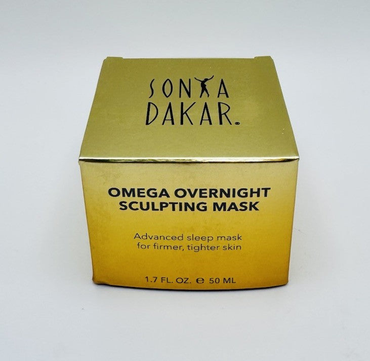 Omega Overnight Sculpting Mask - Anti-Aging Sleep Treatment, 1.7 Fl Oz