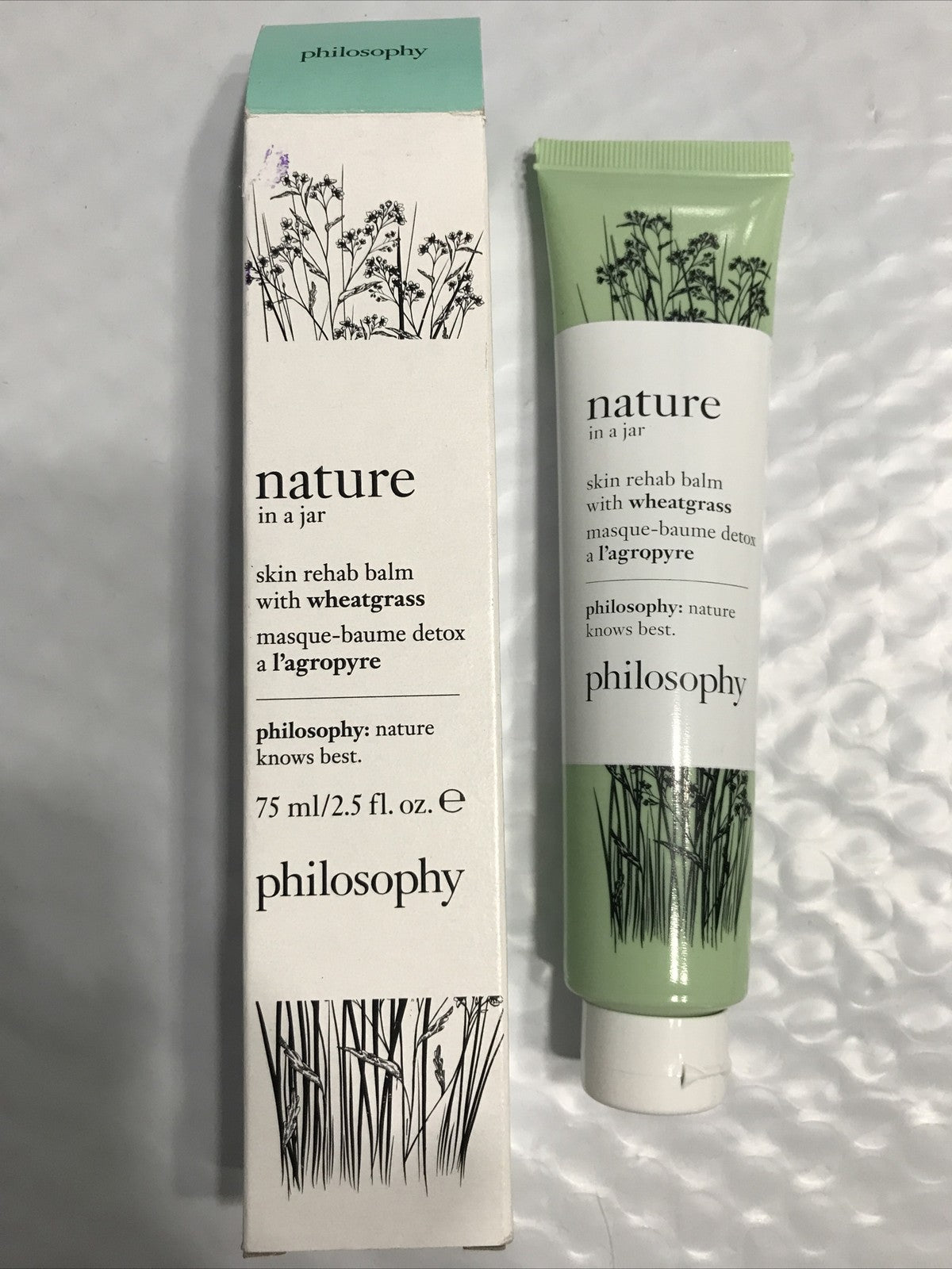 PHILOSOPHY Nature In A Jar Skin Rehab Balm With Wheatgrass NIB
