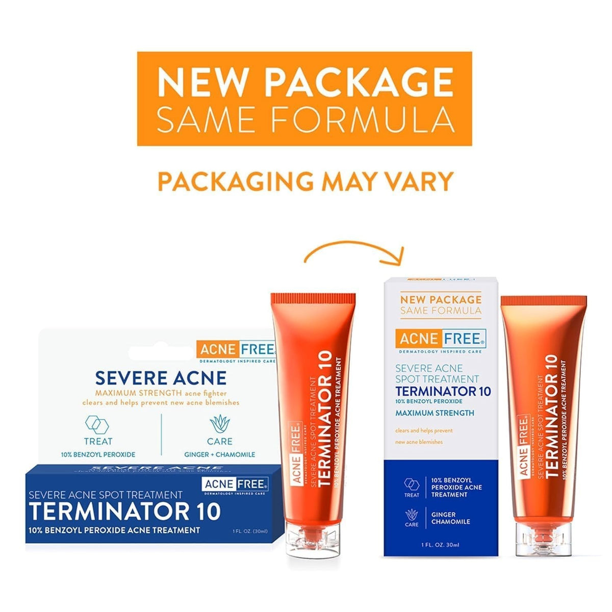 Acne Spot Treatment Cream - Maximum Strength 10% Benzoyl Peroxide