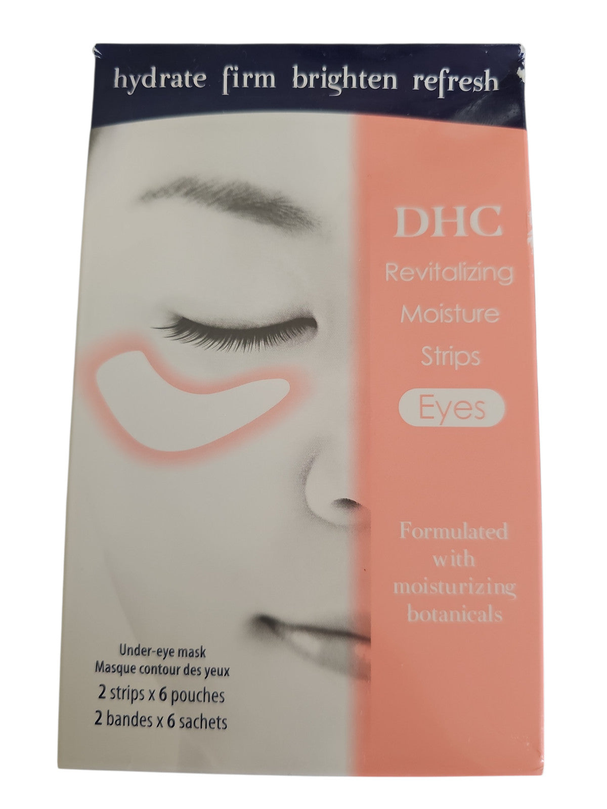 Revitalizing Eye Moisture Strips - Brighten & Reduce Puffiness, 6 Applications