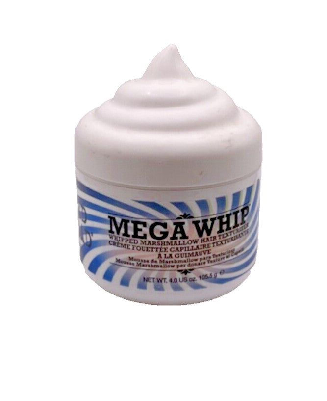 TIGI Bed Head Mega Whip Marshmallow Hair Texturizer 4 oz - Volumizing Styling Product